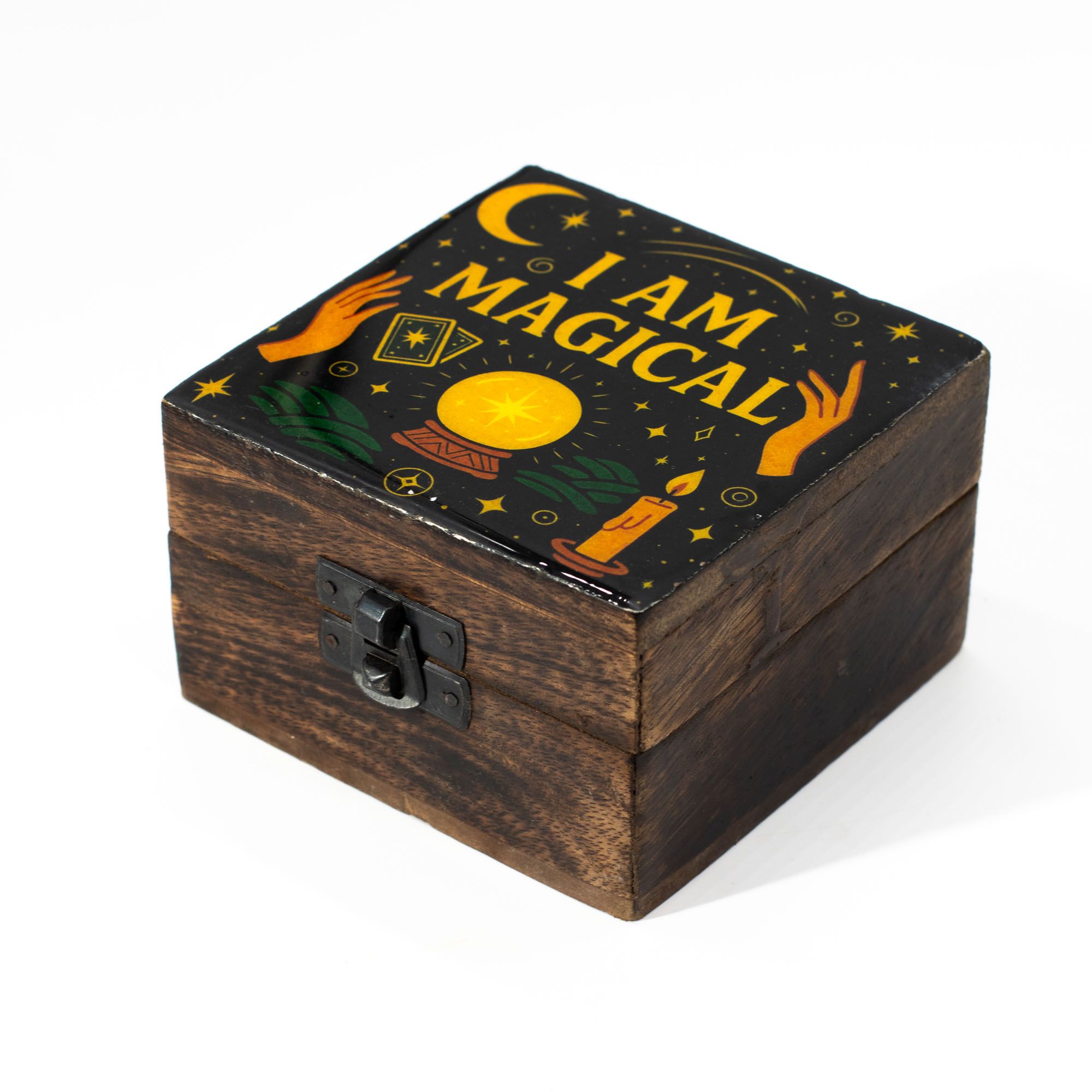 Pequeña caja esmaltada - Soy mágico - Imagen 2