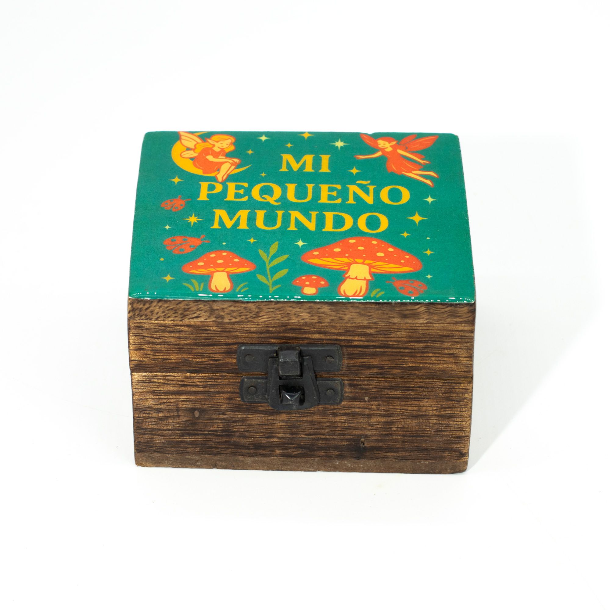 Pequeña caja esmaltada - Mi Pequeño Mundo - Imagen 4