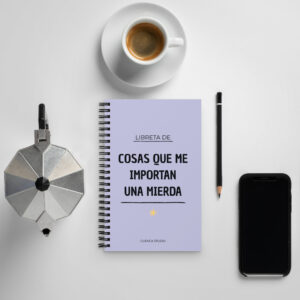 Cuaderno cosas que me importan una mierda | Drop 01