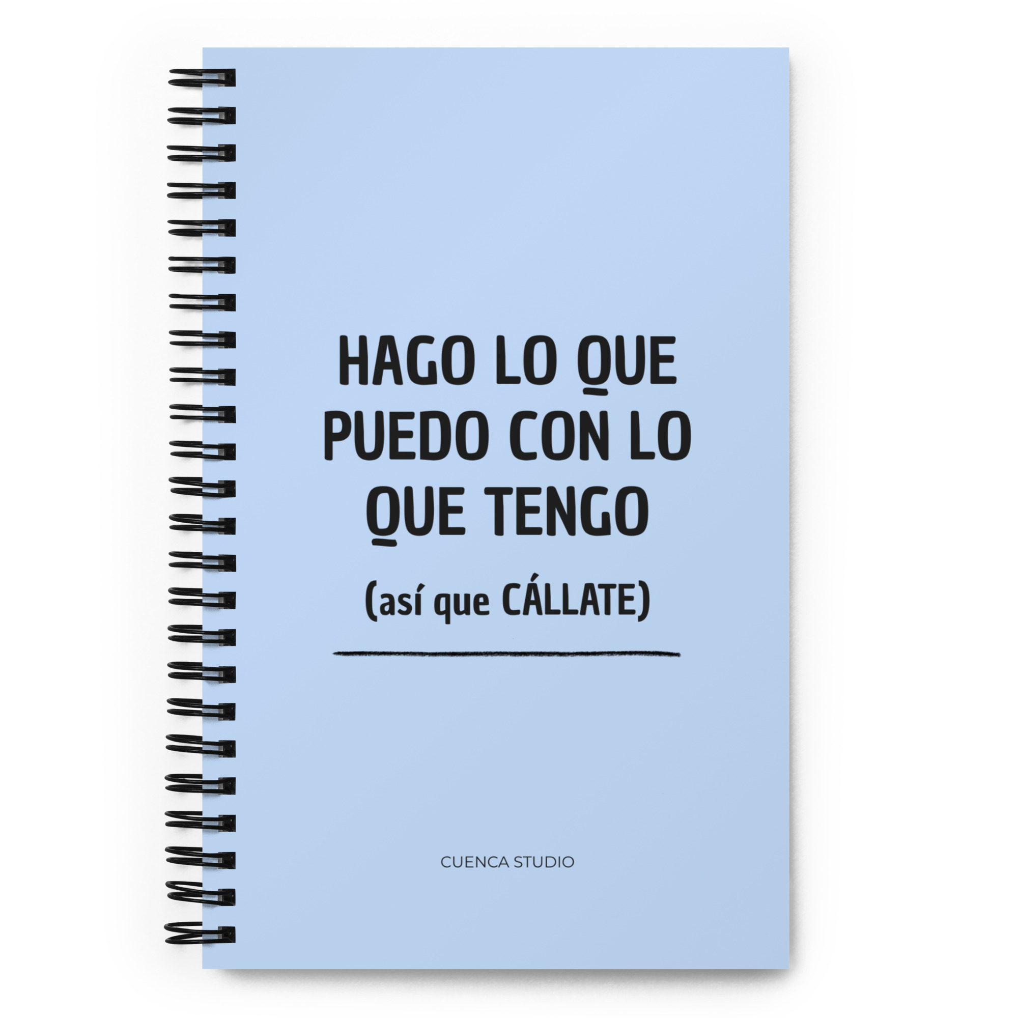 Cuaderno "Estoy haciendo lo que puedo" | Drop 01