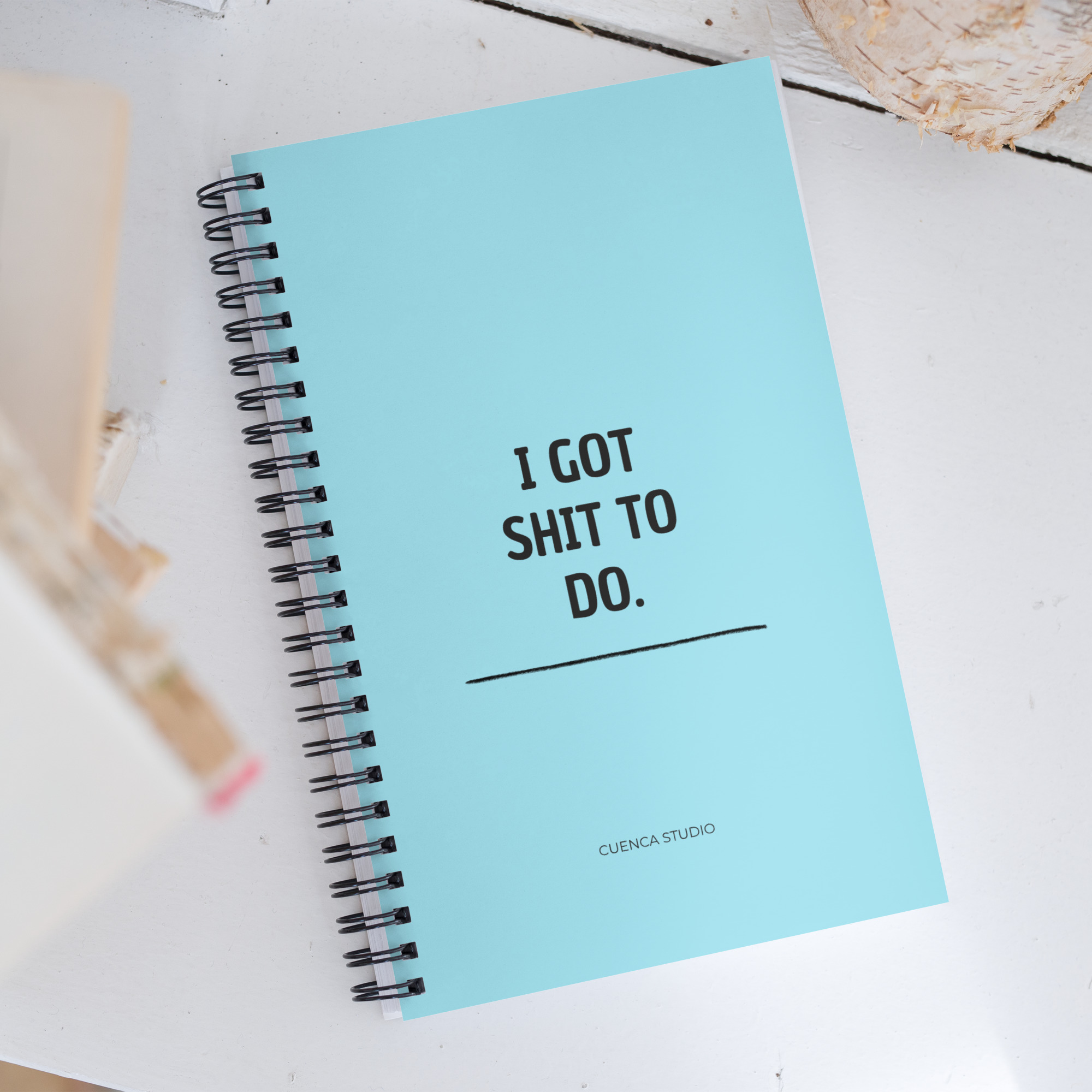 Cuaderno "I got shit to do" | Drop 01