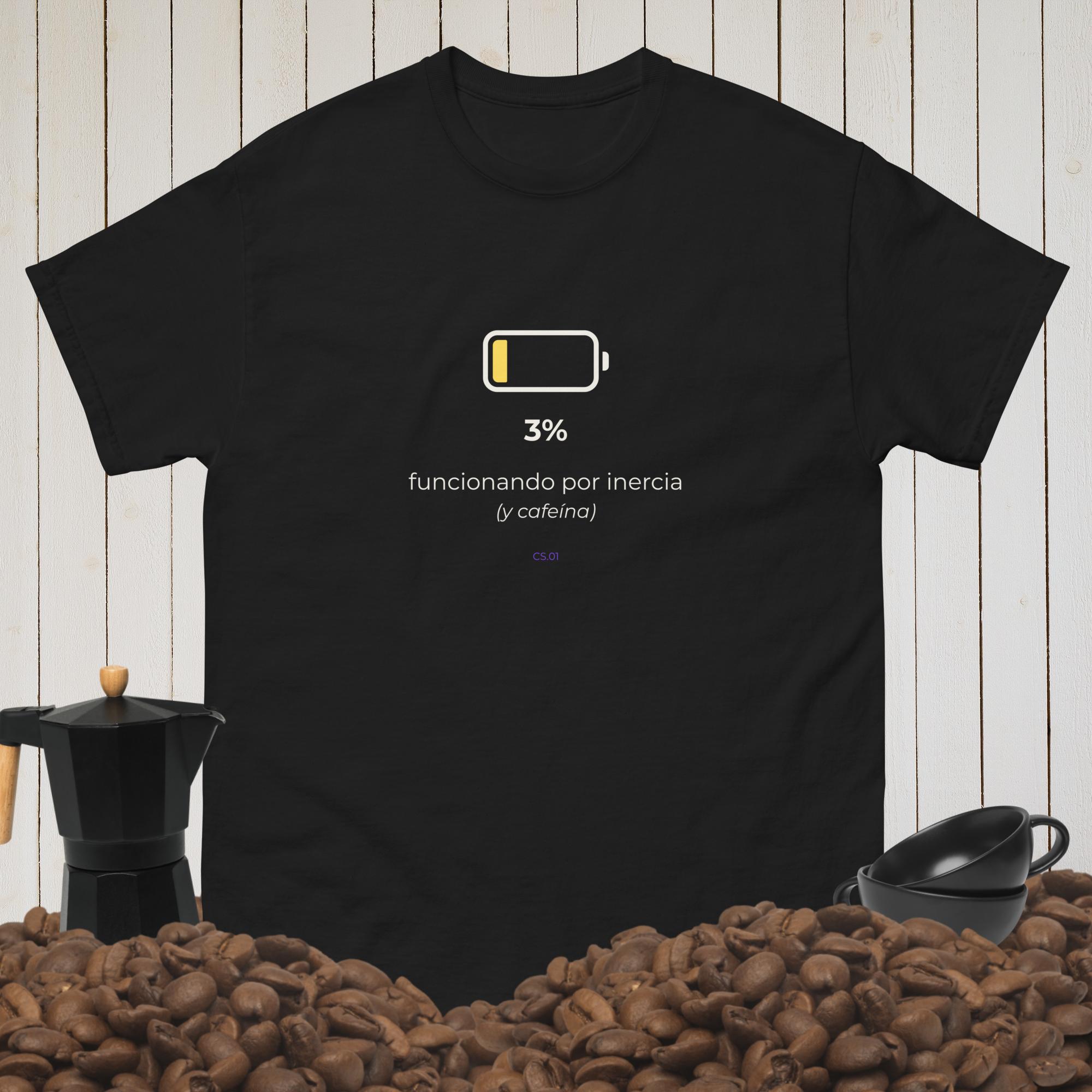 Camiseta funcionando por inercia | Drop 01
