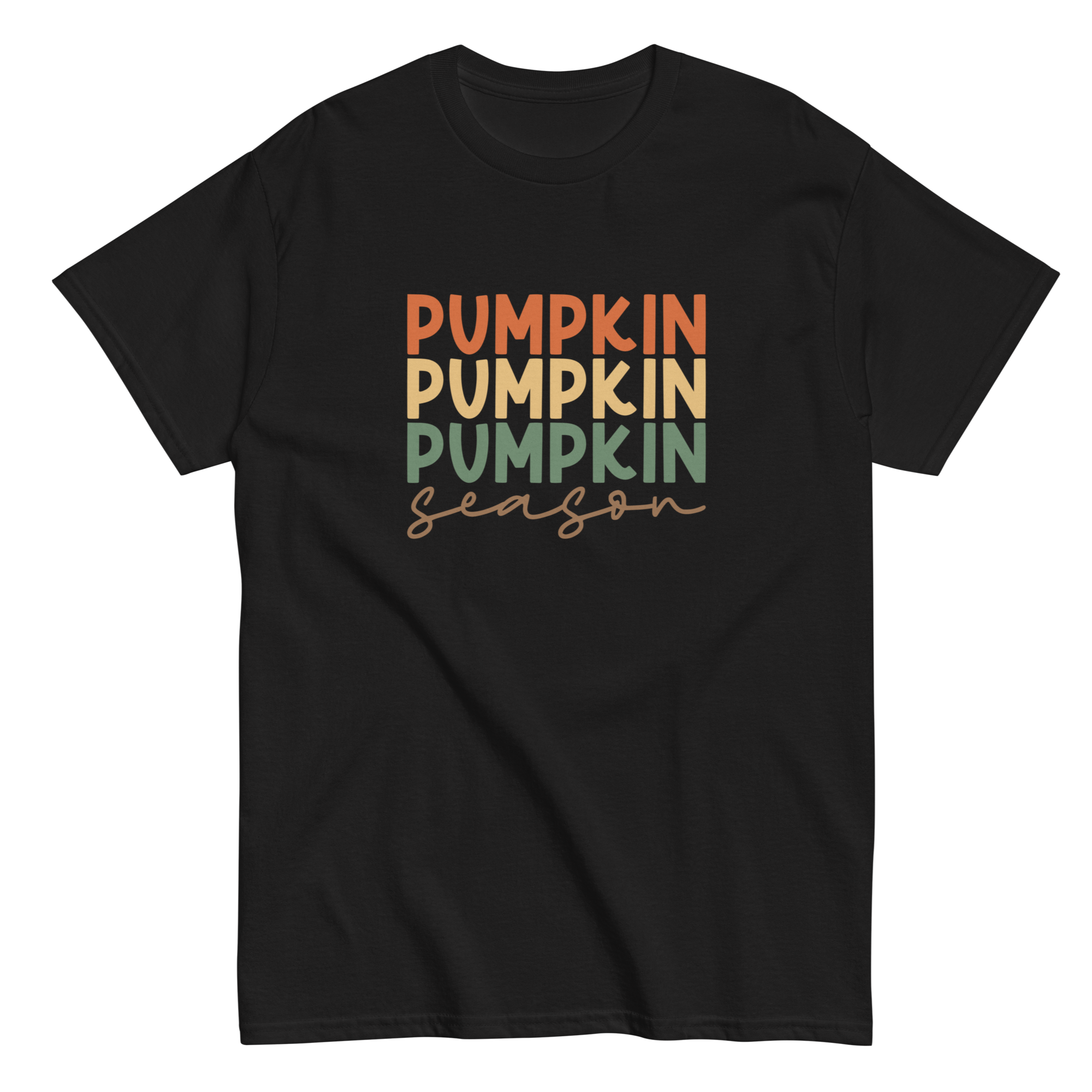 Camiseta negra Pumpkin Season - Cuenca Studio otoño